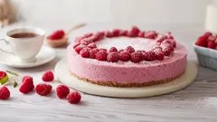 Delicat, aerat și fără coacere: un vis de zmeură de care nu poți să nu te îndrăgostești.